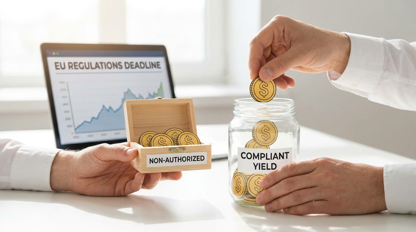 The Stablecoin Shakeup: Traders Pivot Capital Into Compliant Yield Hubs as Revolut Outlines Hard Deadlines for Delisting Non-Authorized Stablecoins under New EU Laws
