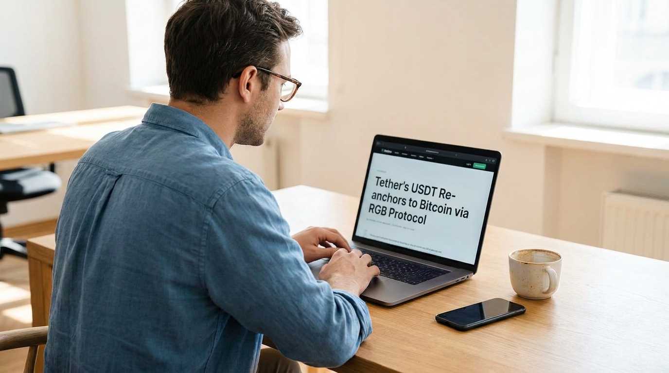 USDT Re-anchors to Bitcoin: Tether Disrupts the Stablecoin Landscape by Announcing a Commercial Rollout of Native USDT via the Advanced RGB Protocol
