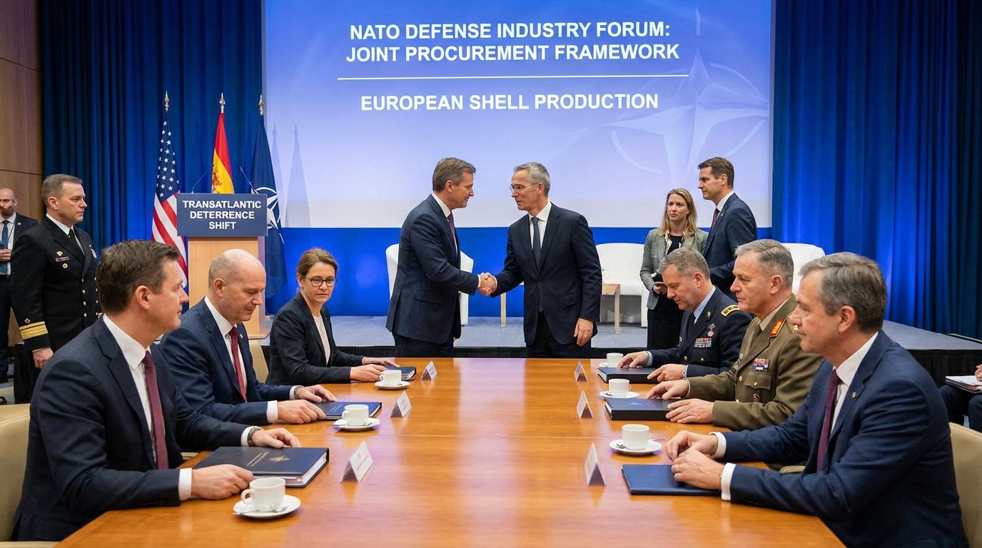 The Transatlantic Deterrence Shift: NATO Defenses Industry Forum Locks Down Joint Procurement Framework to Overhaul European Shell Production and Supply Chain Vulnerabilities