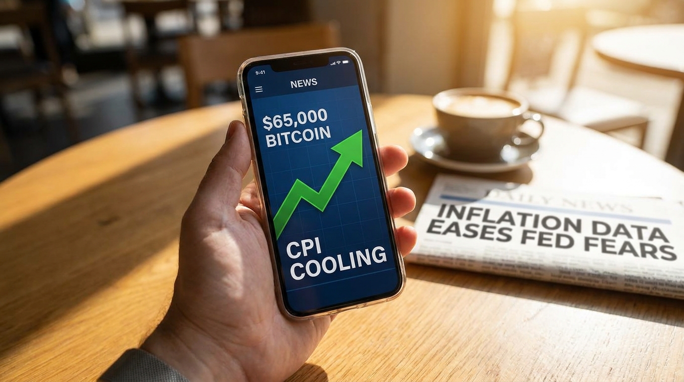 The $65K CPI Renaissance: Bitcoin Logs Best Single-Day Gain Since Mid-April as Cool Inflation Print Slashes Fears of Upcoming Fed Hikes