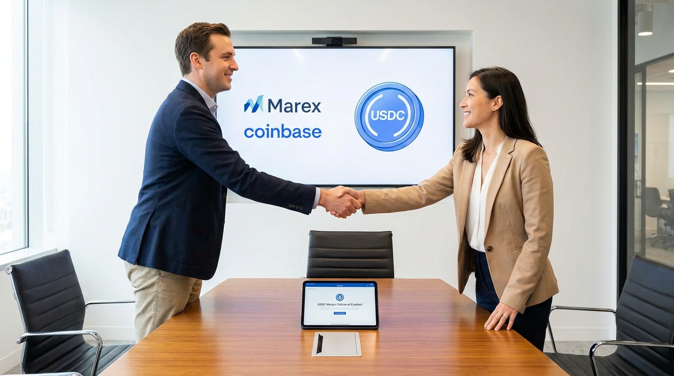 Marex Partners With Coinbase to Allow Clients to Use USDC as Margin Collateral for Regulated Derivatives