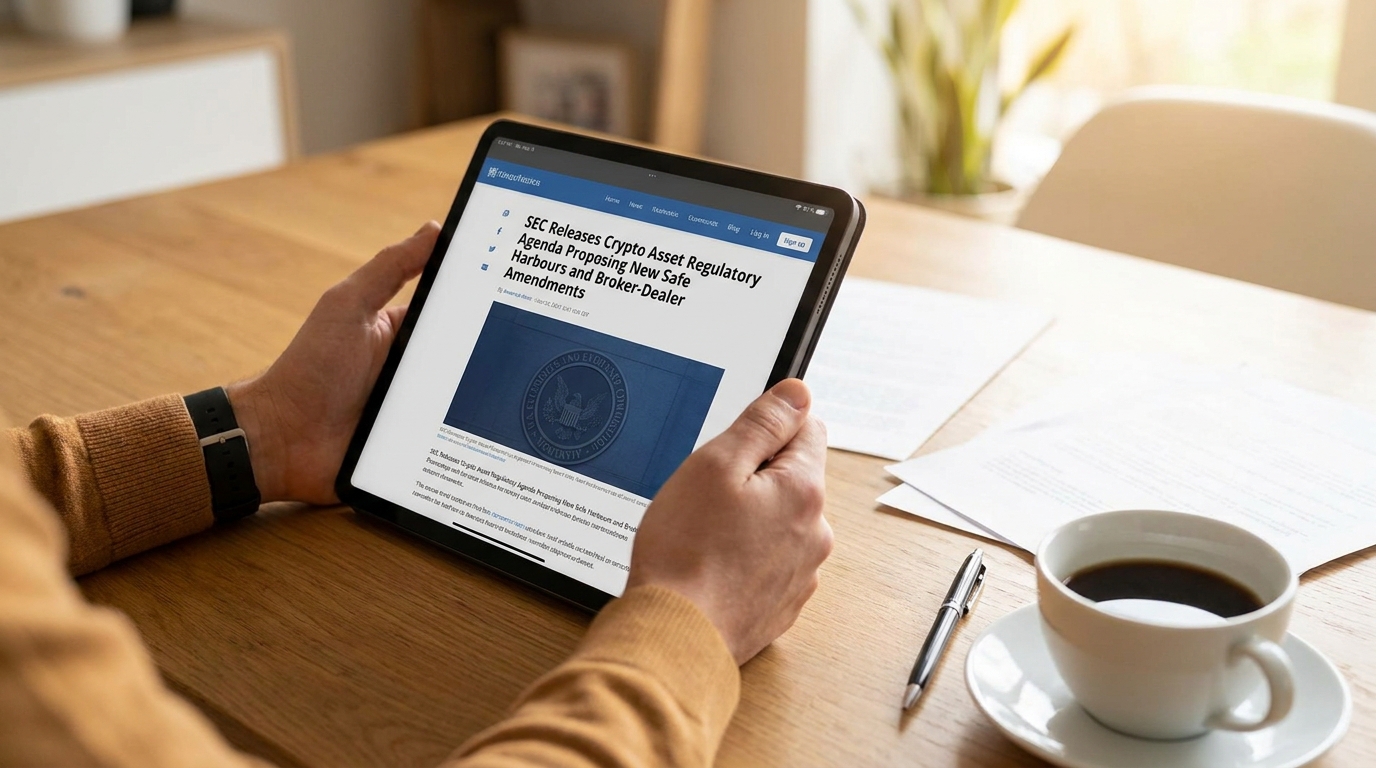SEC Releases Crypto Asset Regulatory Agenda Proposing New Safe Harbours and Broker-Dealer Amendments