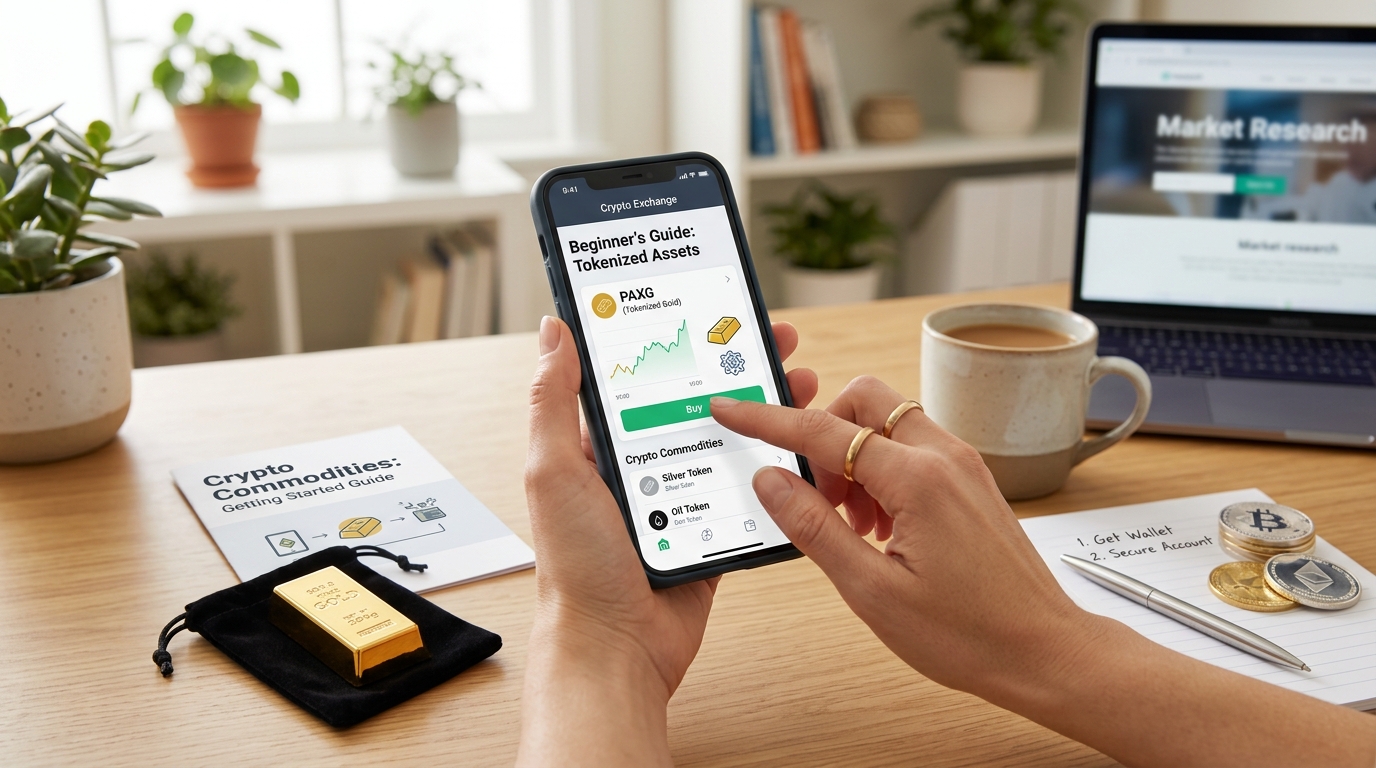 How to Get Started with Crypto Commodities: A Beginner’s Guide to Buying Labeled Tokenized Gold Assets