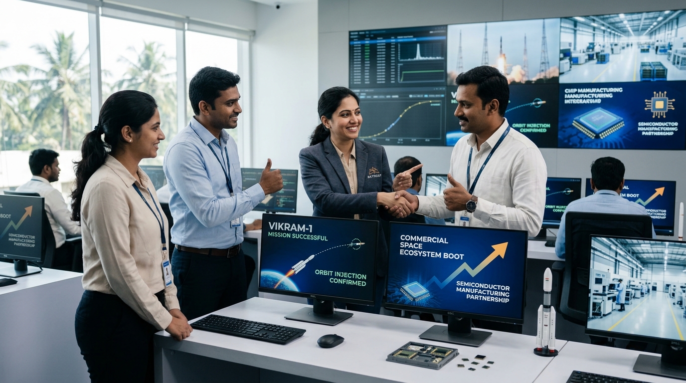 Vikram-1 Launch Success Props Up India’s Growing Commercial Space and Semiconductor Ecosystems