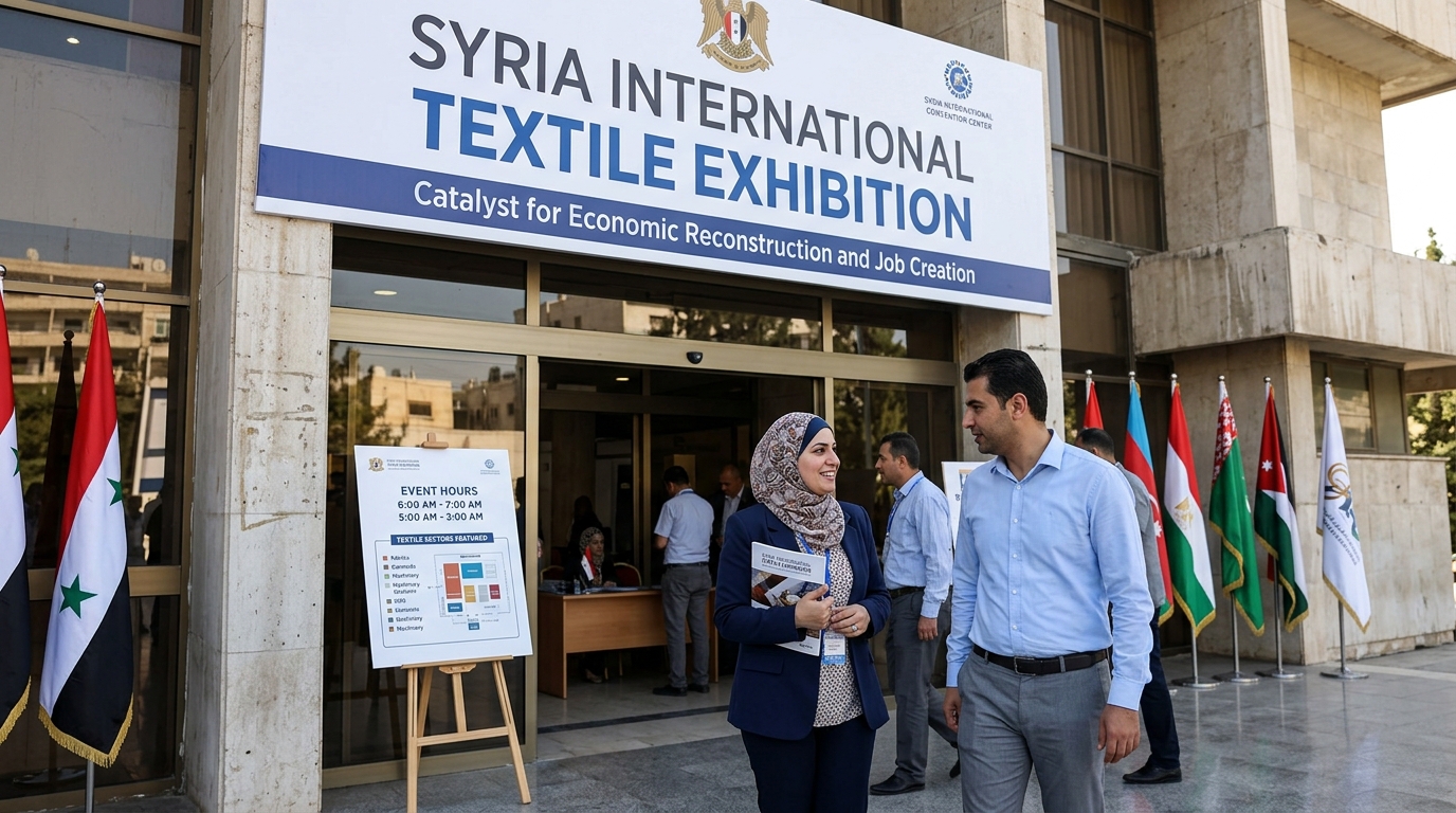 Syria International Textile Exhibition Launches in Damascus as Catalyst for Economic Reconstruction and Job Creation