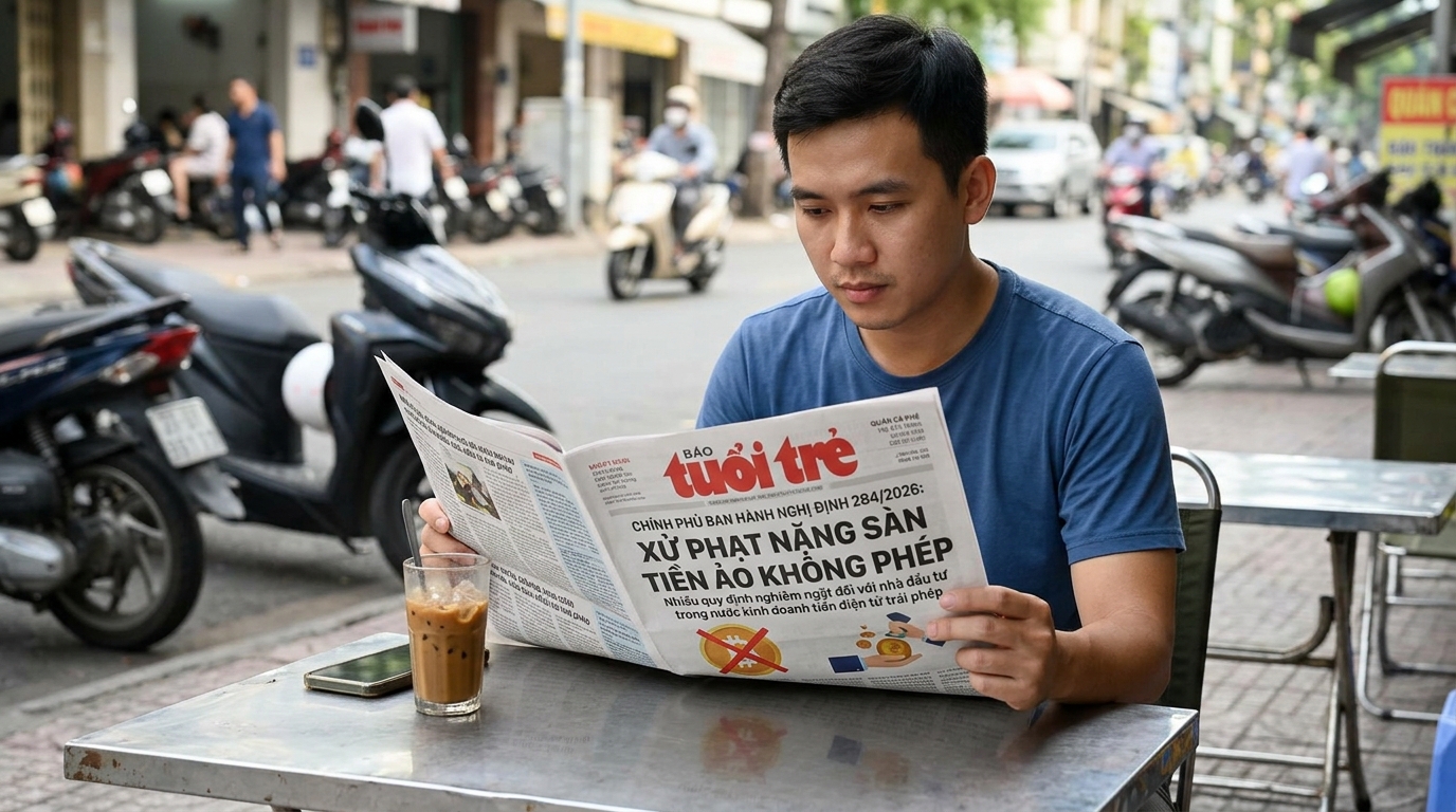 Vietnam Issues Strict Decree 284/2026 Imposing Heavy Fines on Unlicensed Crypto Trading Platforms and Domestic Investors