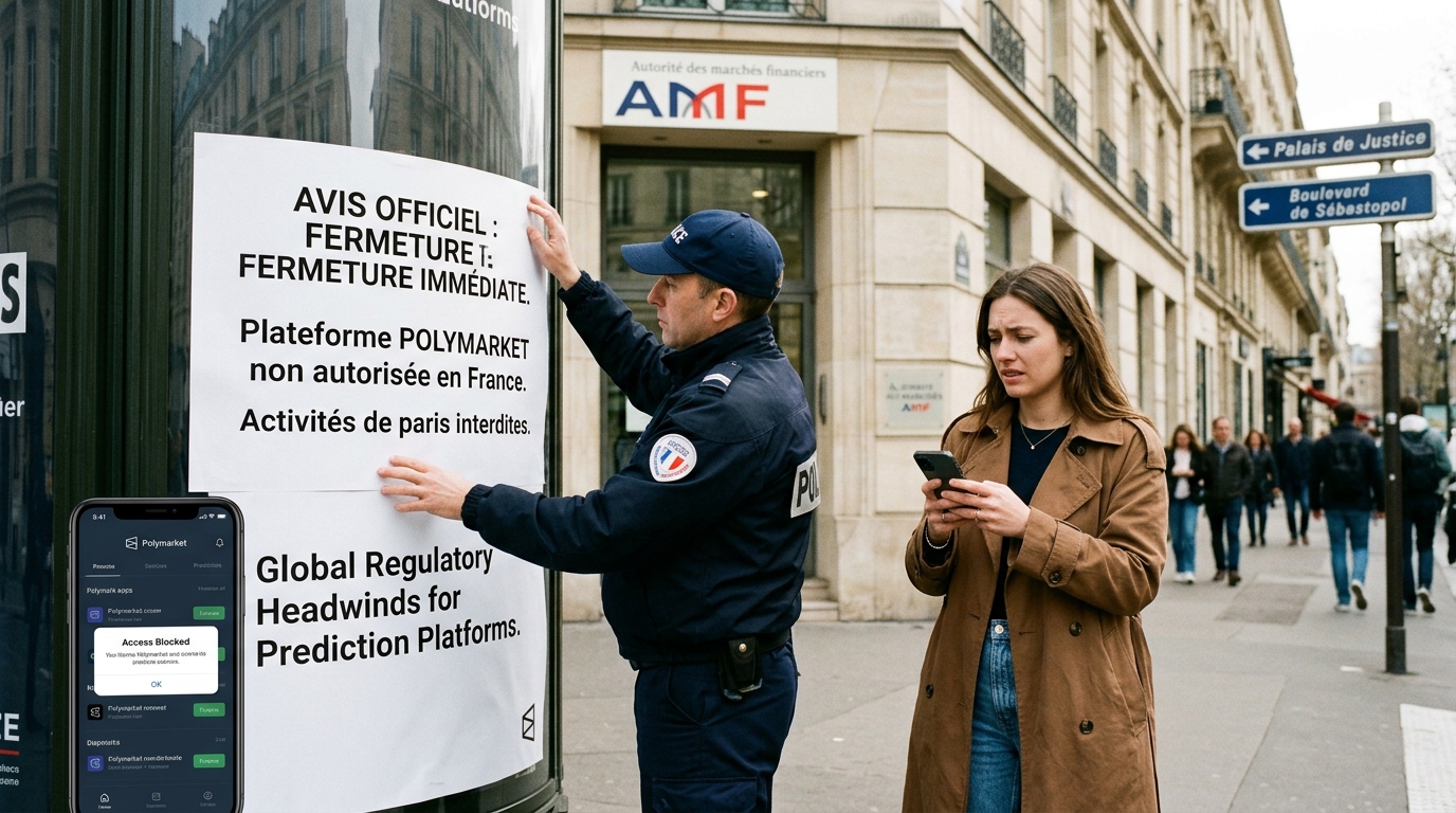 France's Crackdown on Polymarket Highlights the Global Regulatory Headwinds Facing Prediction Platforms