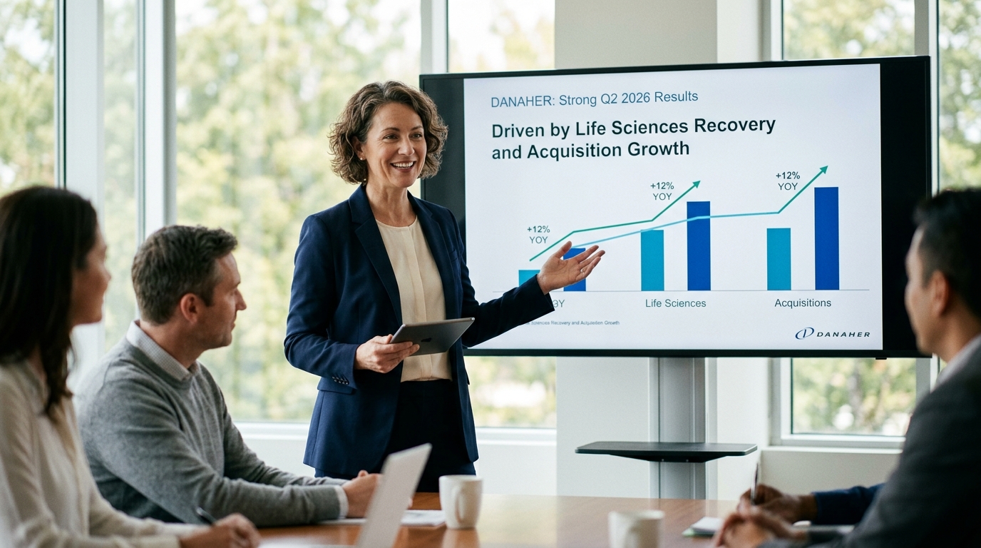 Danaher Reports Strong Q2 2026 Results Driven by Life Sciences Recovery and Acquisition Growth