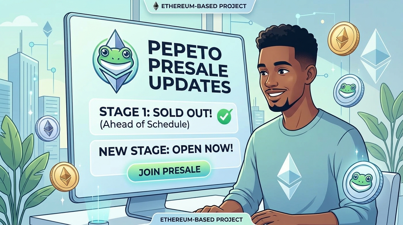 Ethereum-Based Pepeto Opens New Presale Stage After Previous Round Sells Out Ahead of Schedule