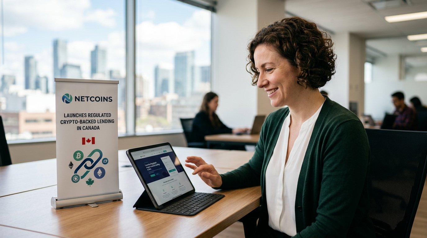 Netcoins Launches Regulated Crypto-Backed Lending Services in Canada