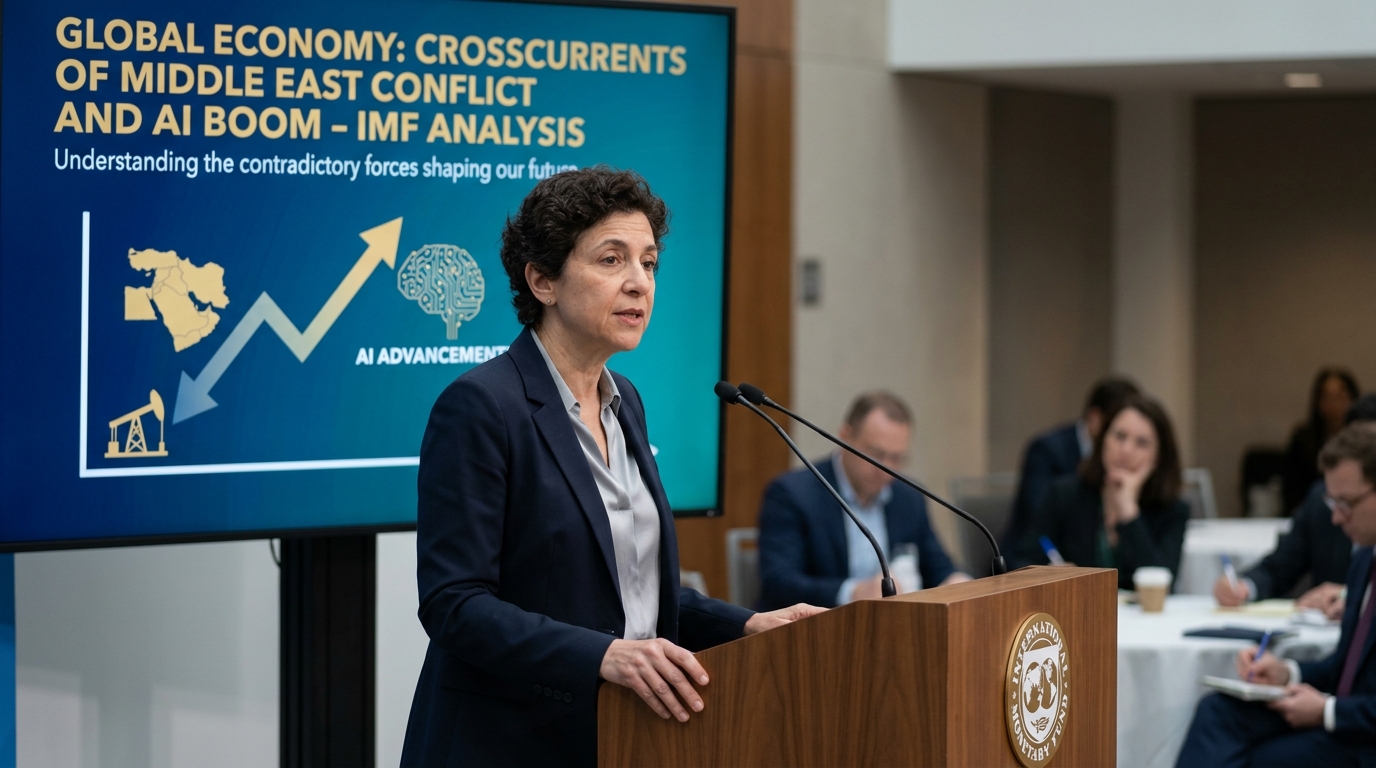 Global Economy Caught in Crosscurrents of Middle East Conflict and AI Boom – IMF Analysis