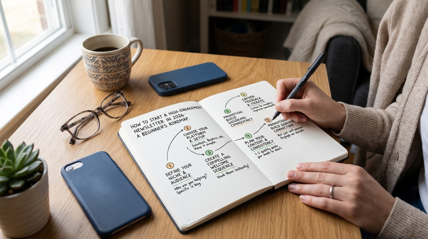 How to Start a High-Engagement Newsletter in 2026: A Step-by-Step Beginner’s Roadmap