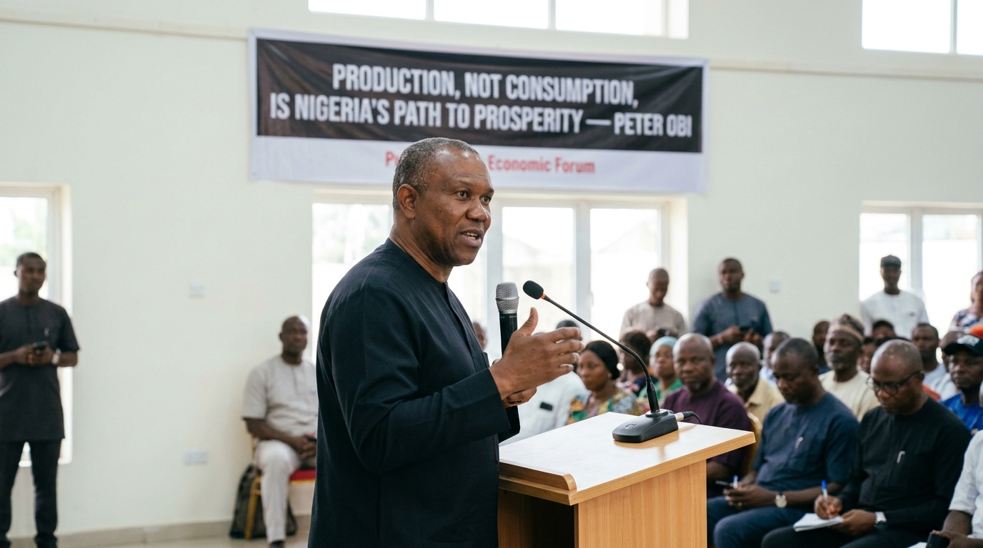 Production over Consumption: Examining Peter Obi's Model for Nigeria's Economic Recovery