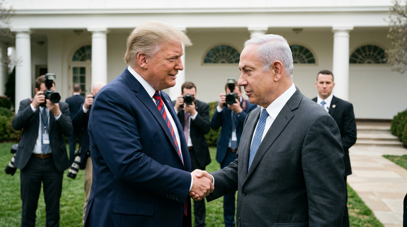 Trump Welcomes Netanyahu to White House as New Iranian Attack Complicates Diplomacy