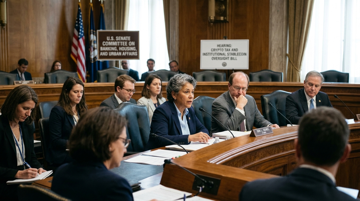 U.S. Senate Committee Advances Updated Crypto Tax and Institutional Stablecoin Oversight Bill