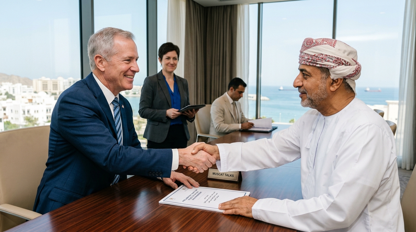 U.S. and Middle East Envoys Reach Preliminary Maritime Peace Framework in Muscat Talks