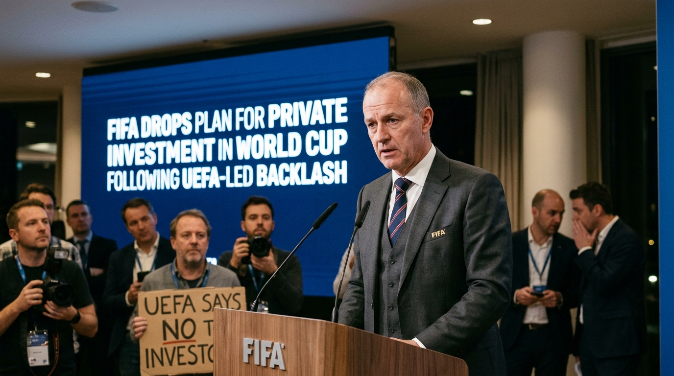 FIFA President Drops Plan to Open World Cup to Private Investors Following Massive UEFA-Led Backlash