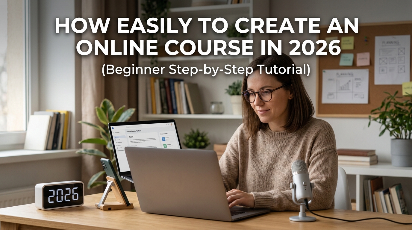 How EASILY to Create an Online Course in 2026