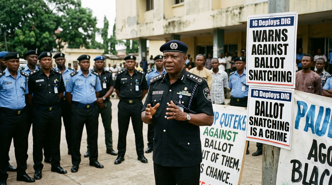 IG Deploys DIG, Warns Against Ballot Snatching