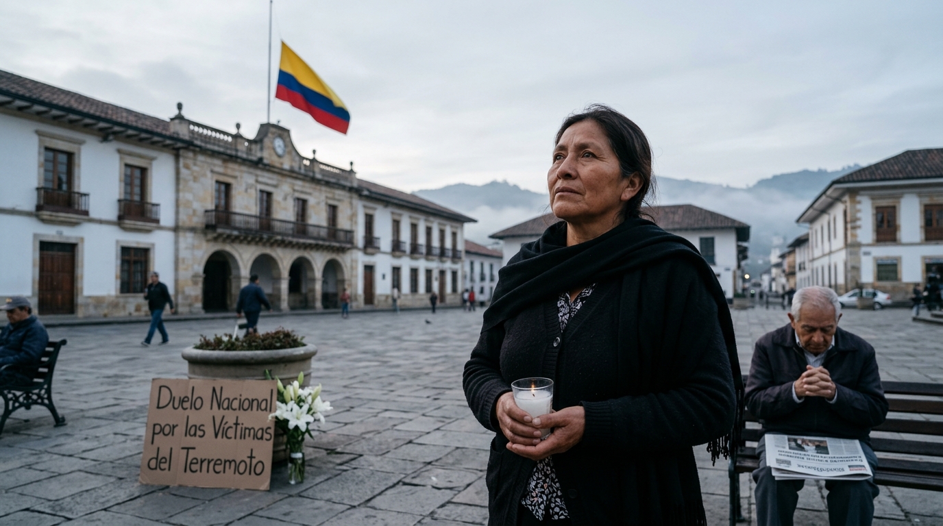 Colombia Declares Three Days of Mourning After Deadly Earthquake