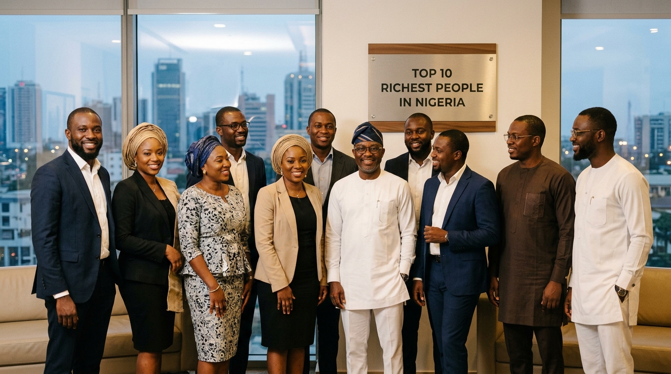 Top 10 Richest People in Nigeria