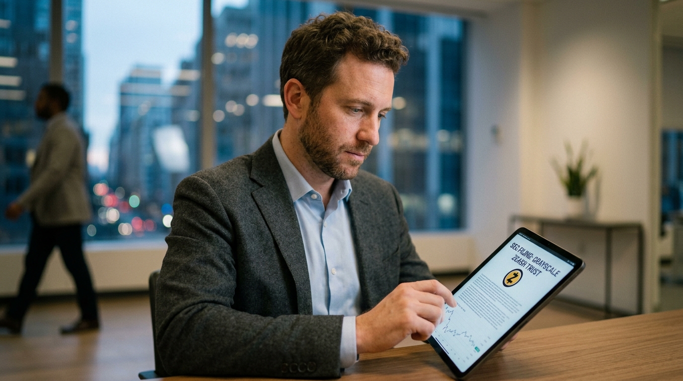 Grayscale Moves Closer to Launching First Zcash ETF with Fresh Regulatory Filing to U.S. SEC