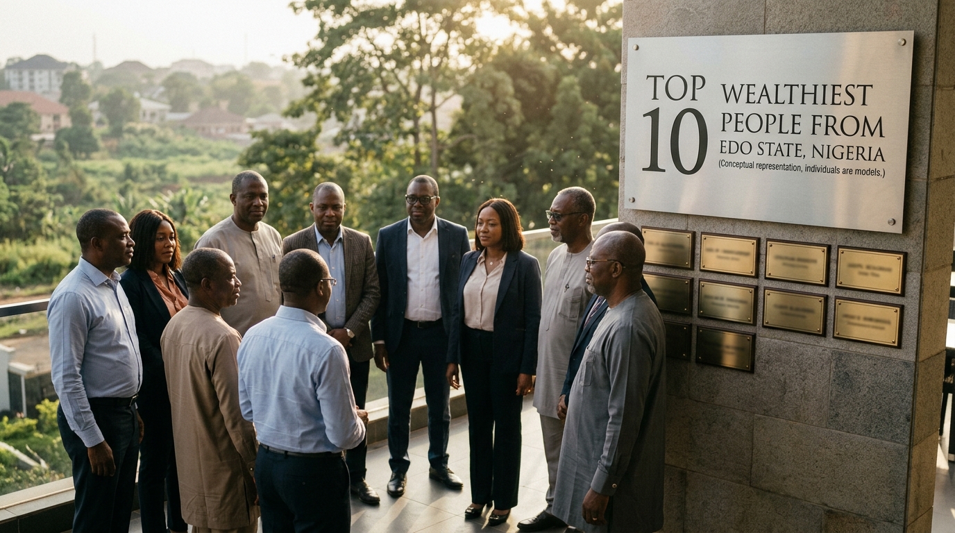 Top 10 Wealthiest People from Edo State, Nigeria